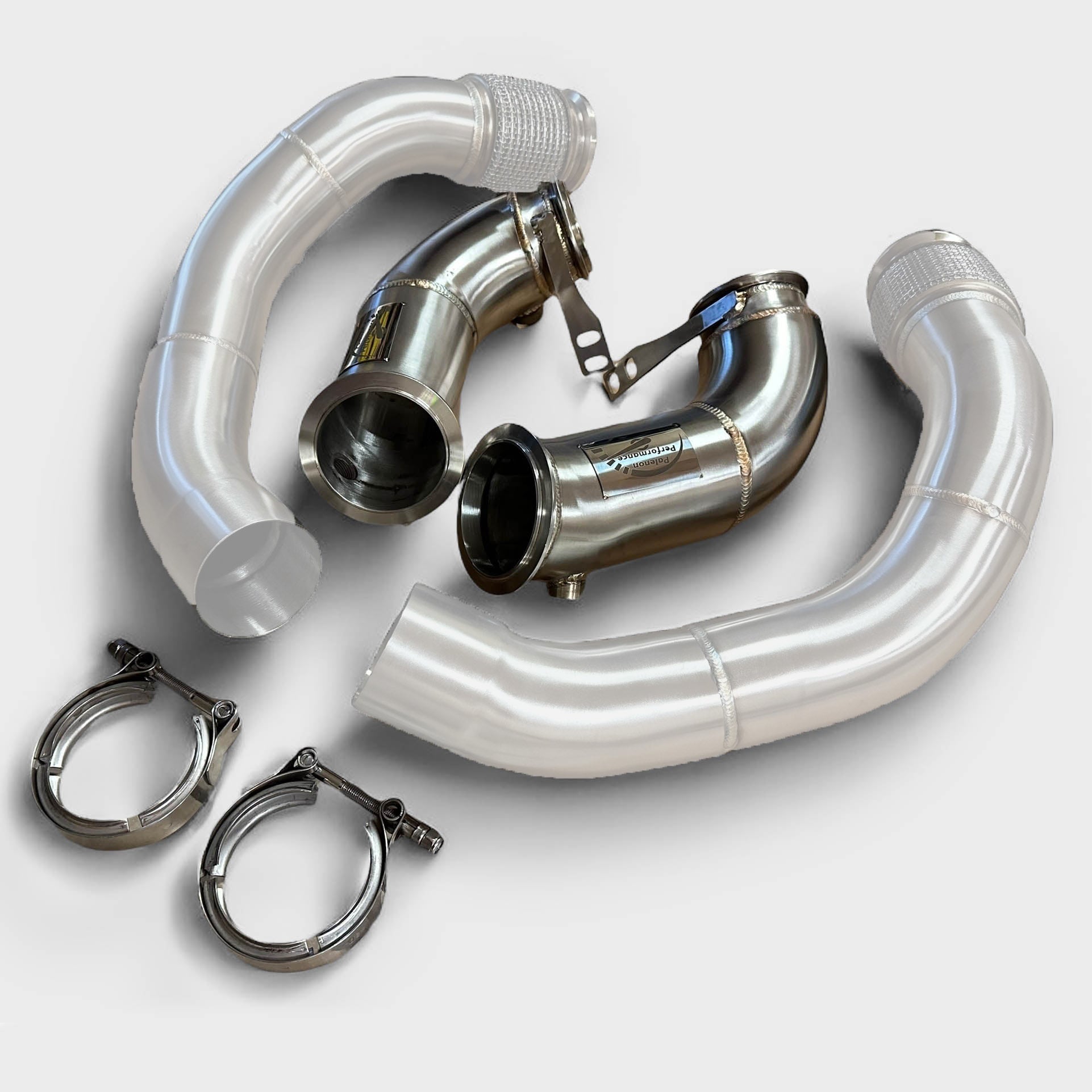 Racing Downpipes For BMW F90 M5 & F91, F92, F93 BMW M8 (S63 Engine) | Palenon Performance
