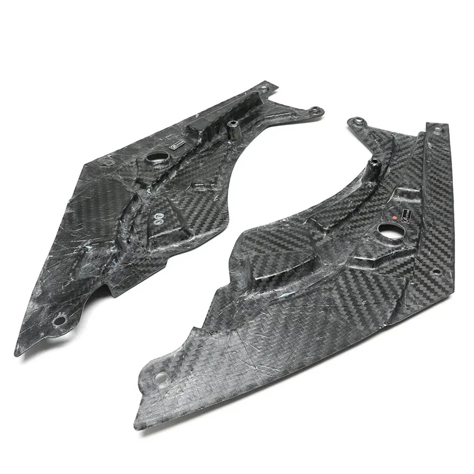 Dry Carbon Front Engine Corner Headlight Cover Set for BMW G8X G80 G81 M3 G82 G83 M4 G87 M2