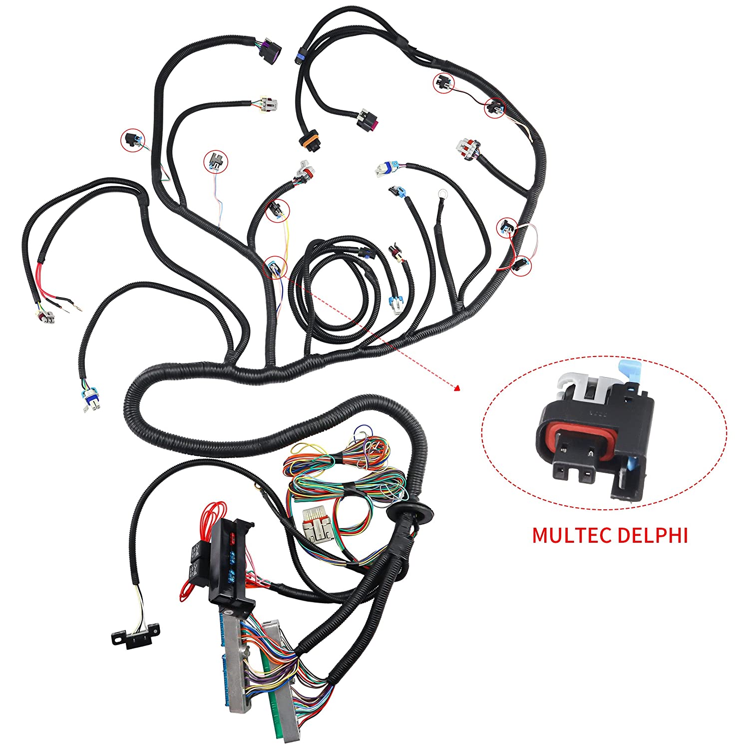 T56 Stand alone Wire Harness Drive by Wire LS LS3 Vortec 03-07 4.8 5.3 6.0 DBW