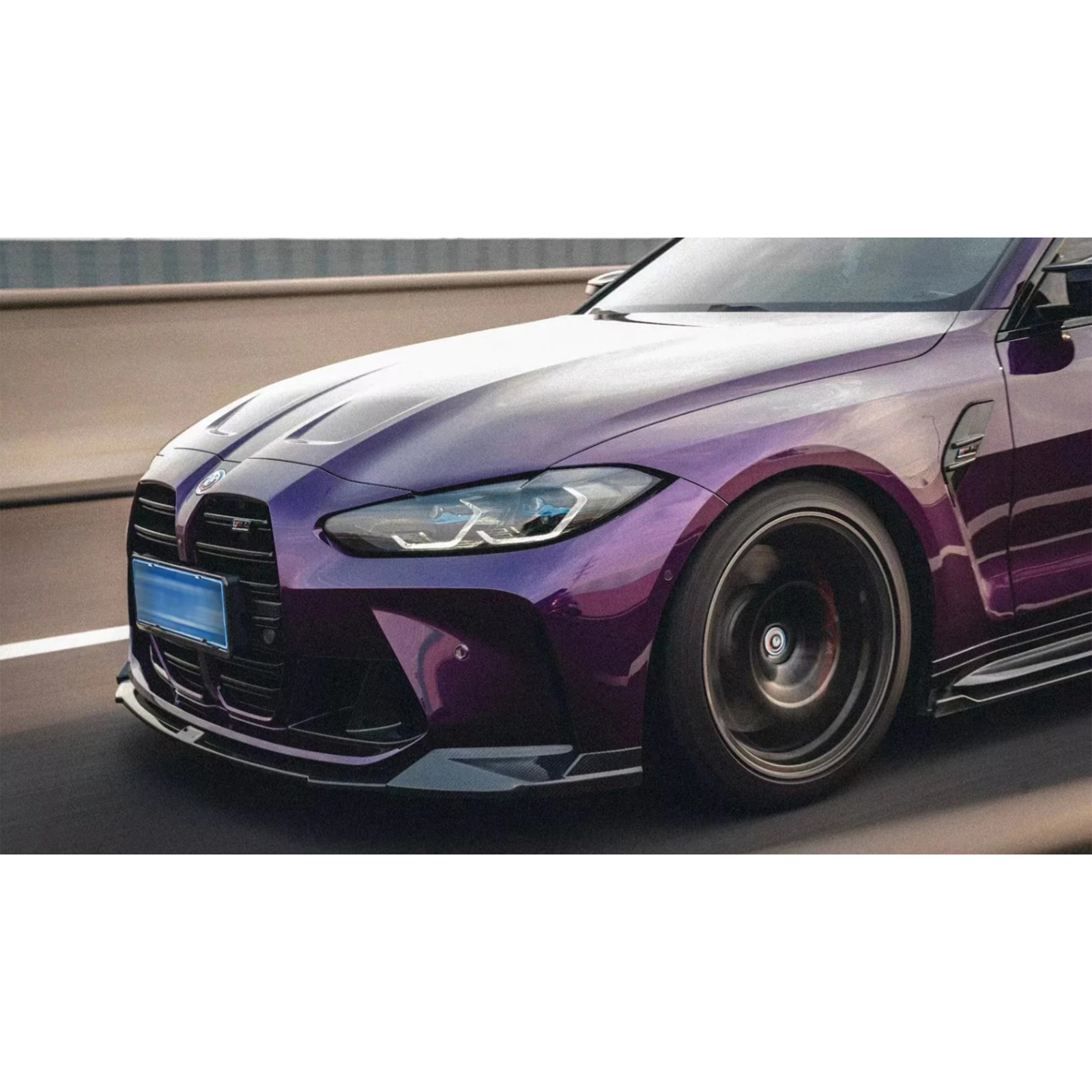 Prepreg Carbon Fiber TCH Front Lip for BMW G80 M3 G82 G83 M4