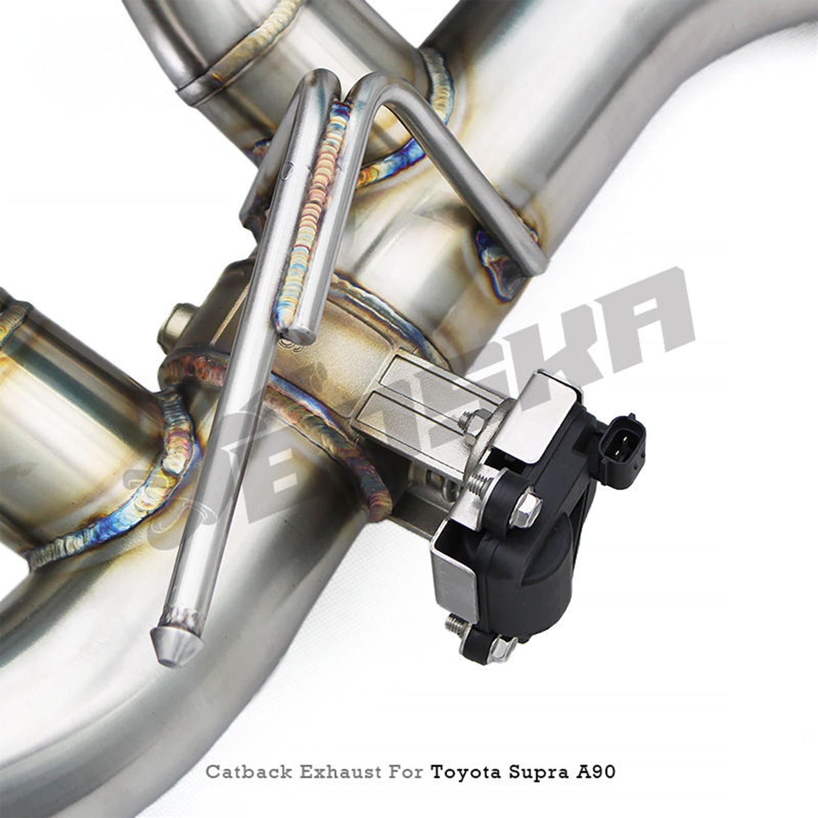 T304 Stainless Valved Catback Exhaust System for Toyota Supra A90 A91 3.0T