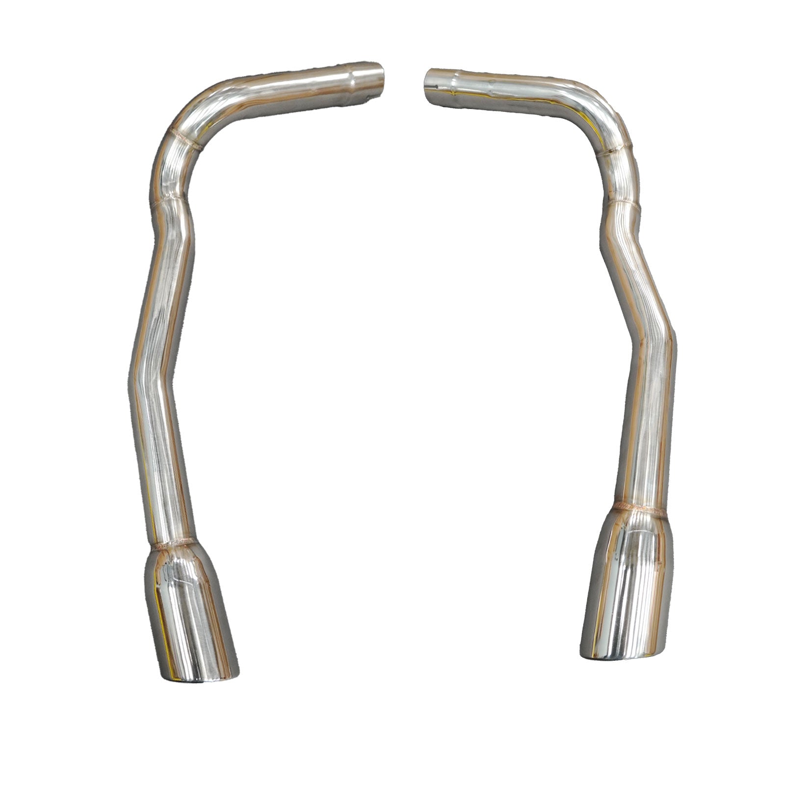 Racing Exhaust Rear Axleback Pipes for 03-08 Jaguar S-Type Performance Sound