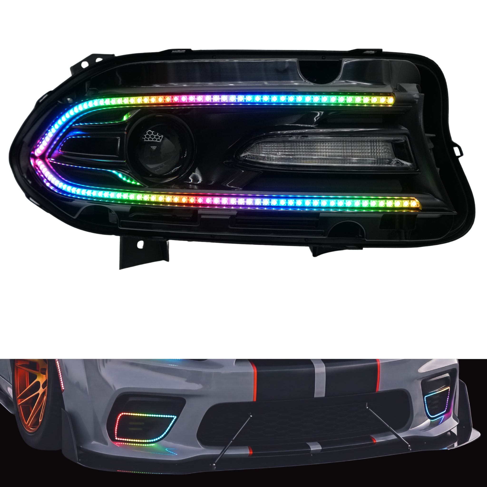 Dodge Charger Flow Series DRL Boards (2015-2024)
