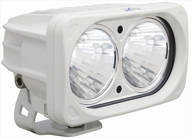 Vision X Lighting 9139630 Optimus Square White 2 10w LEDs 20 Degree Medium