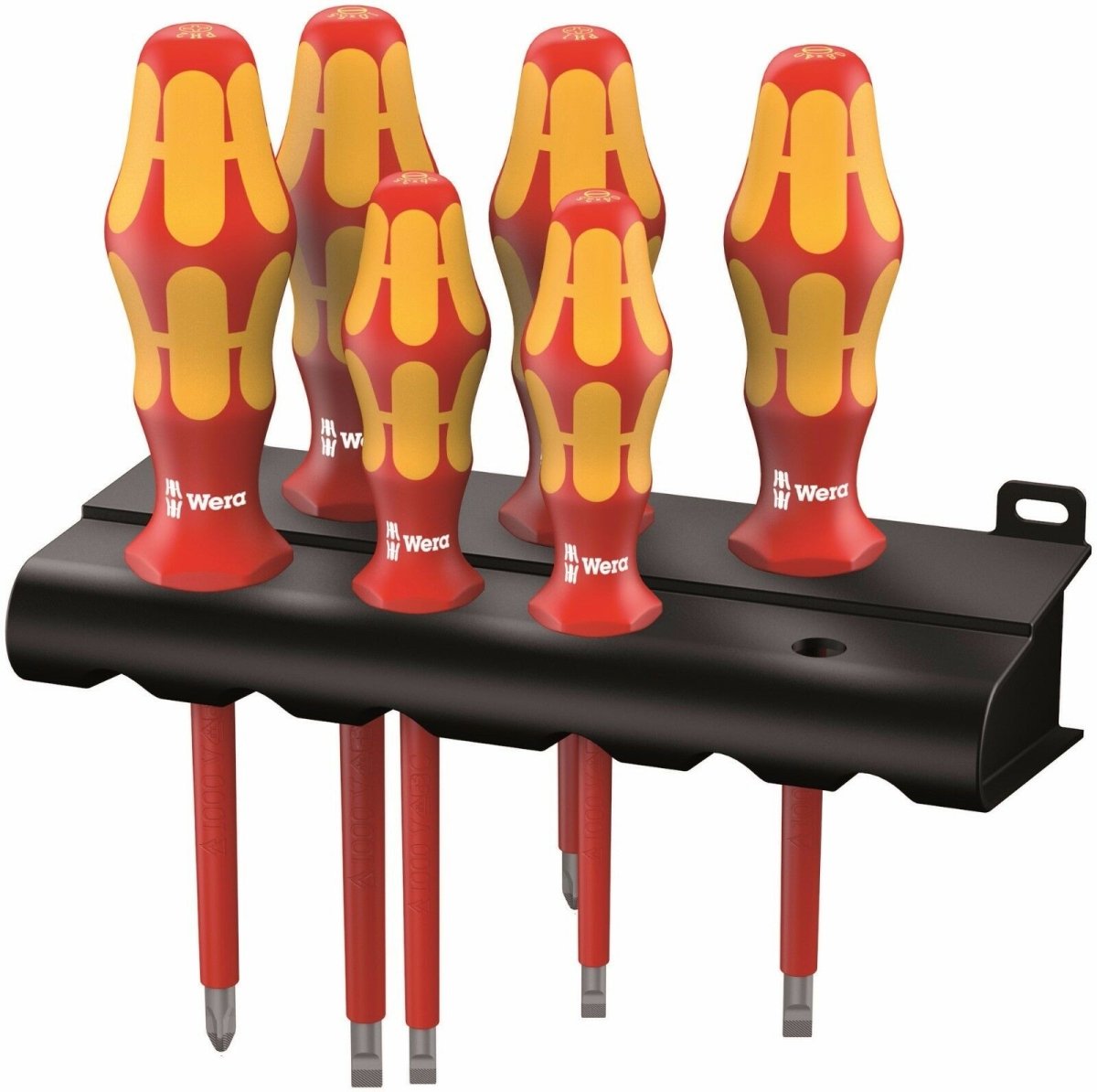 Wera 160 i/6 Kraftform Plus Series 100 VDE Insulated Screwdriver Set 05006145001