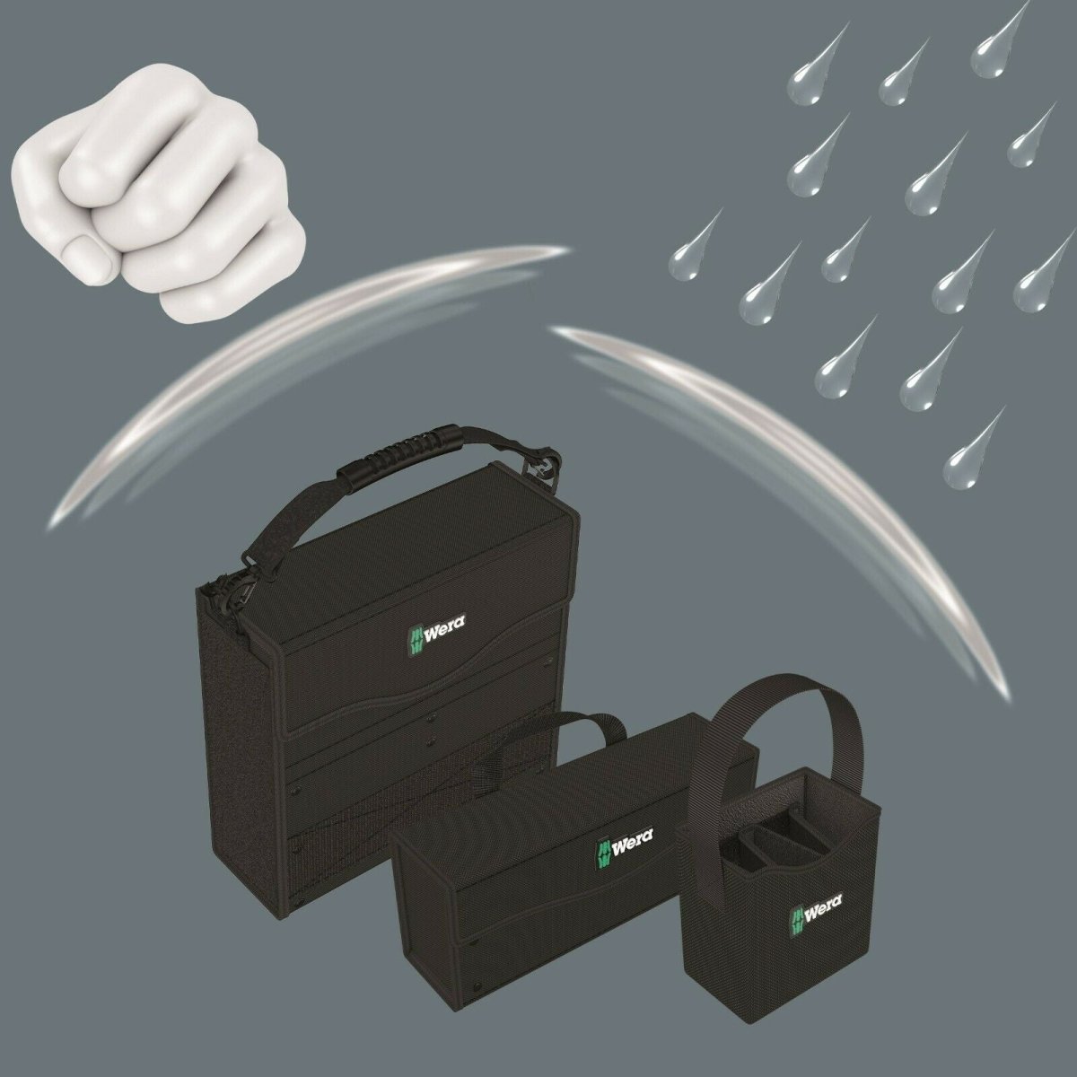 Wera 2go 2 Tool Container 05004351001