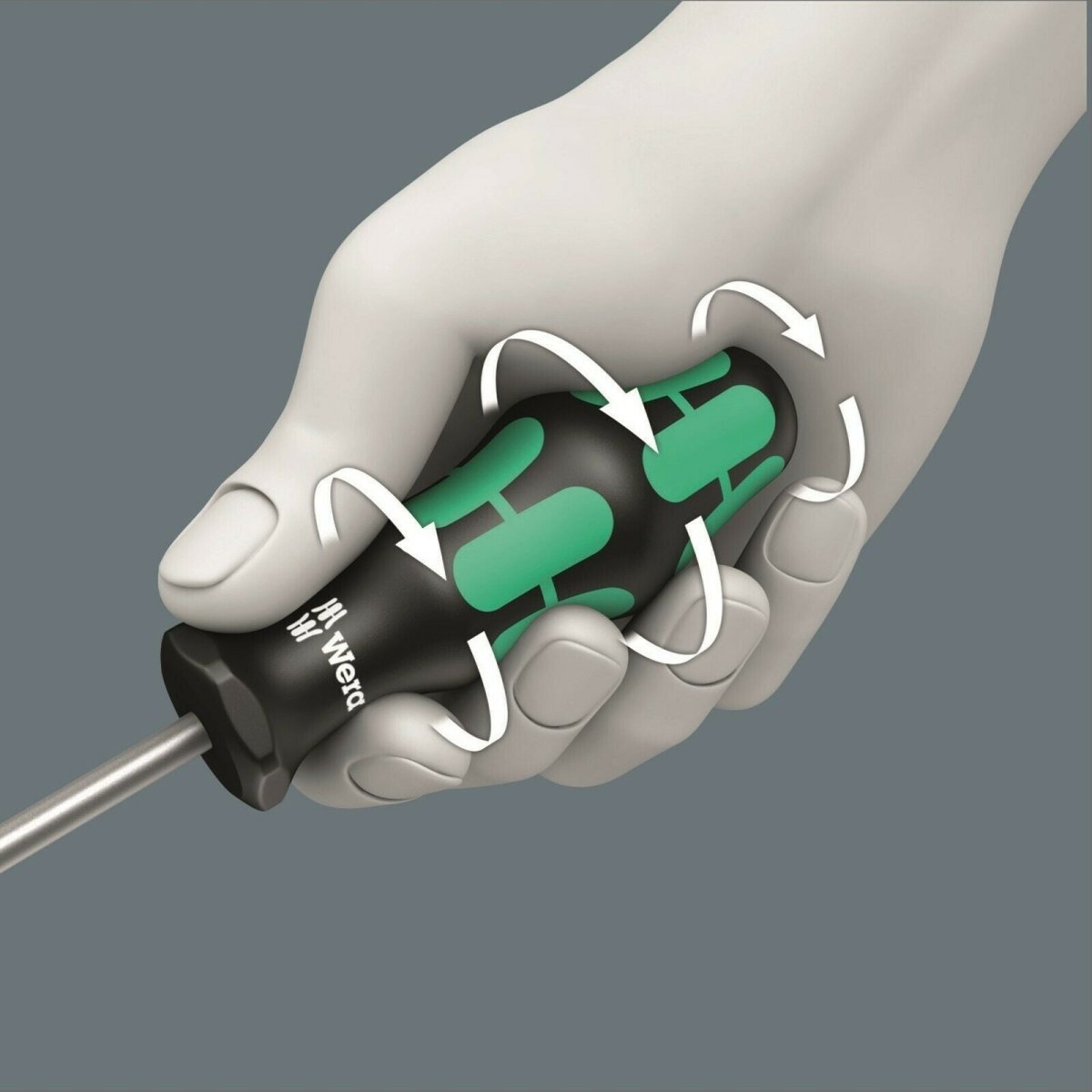 Wera 367/6 HF Kraftform Plus TORX® Screwdriver Set With Rack 6 Piece 05028059001