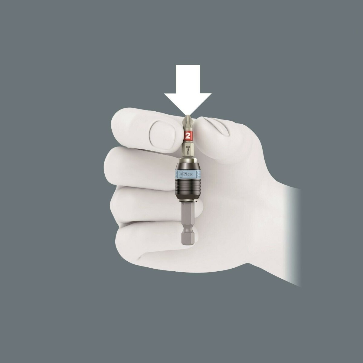 Wera 3816 R Kraftform Kompakt Screwdriver With Stainless Chuck 05051465001