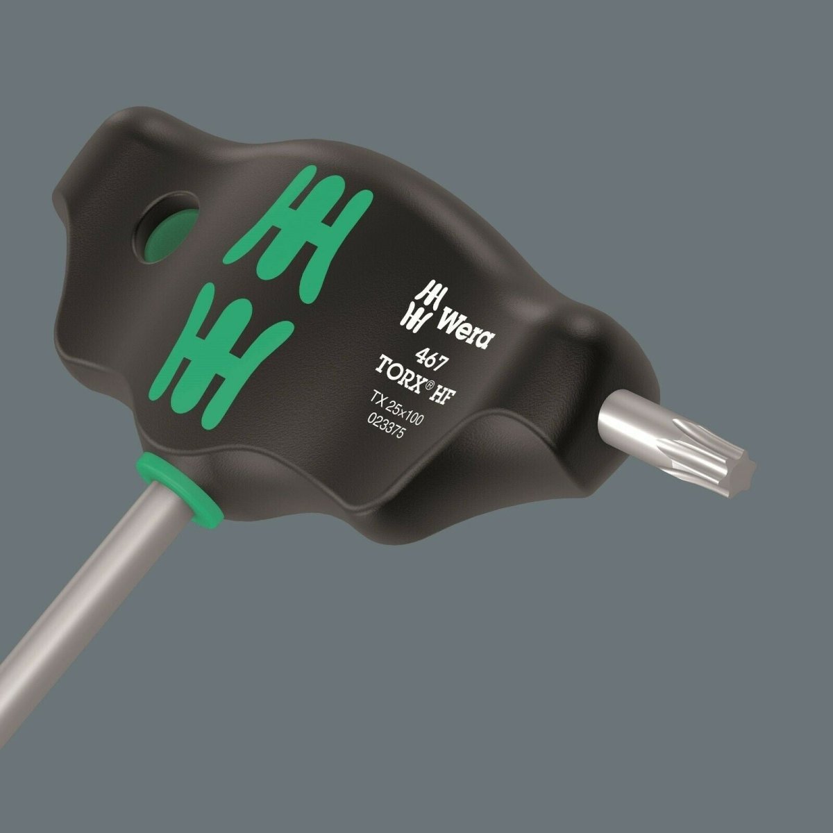Wera 467/7 HF Set 1 TORX® T-Handle Screwdriver Set With Rack 7 Piece 05023452001