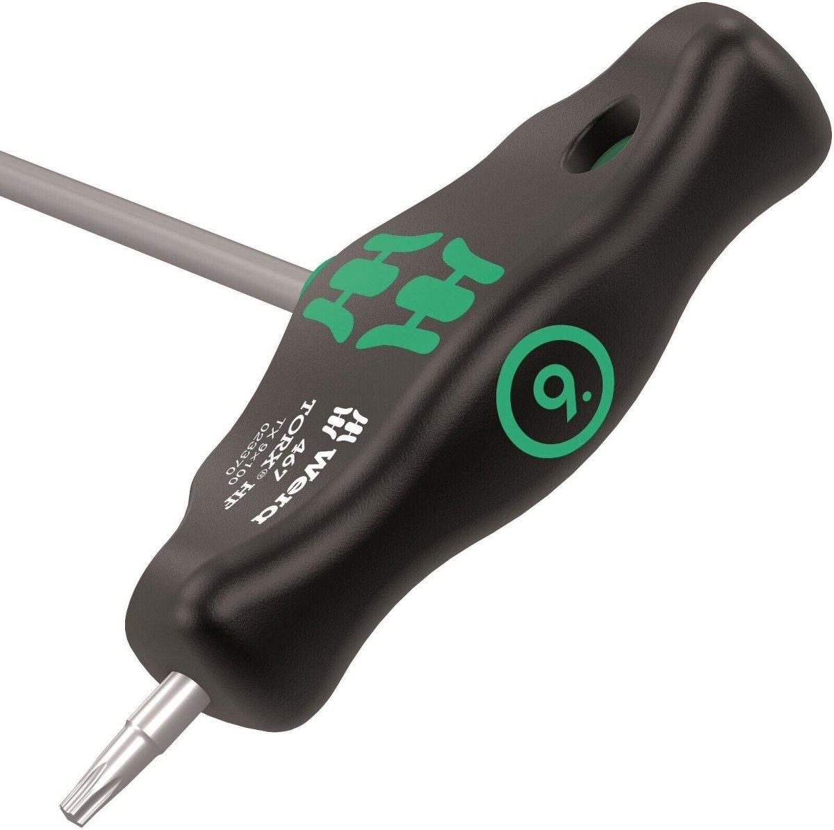 Wera 467/7 HF Set 2 TORX® T-Handle Screwdriver Set With Rack 7 Piece 05023456001