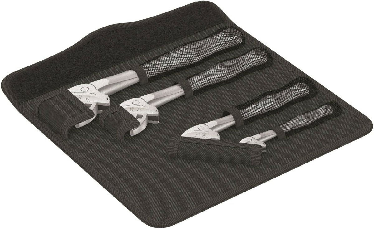 Wera 6004 Joker Self-Setting 4-Piece Wrench Set - Highly Versatile with Metric & Imperial Capabilities – 05020110001