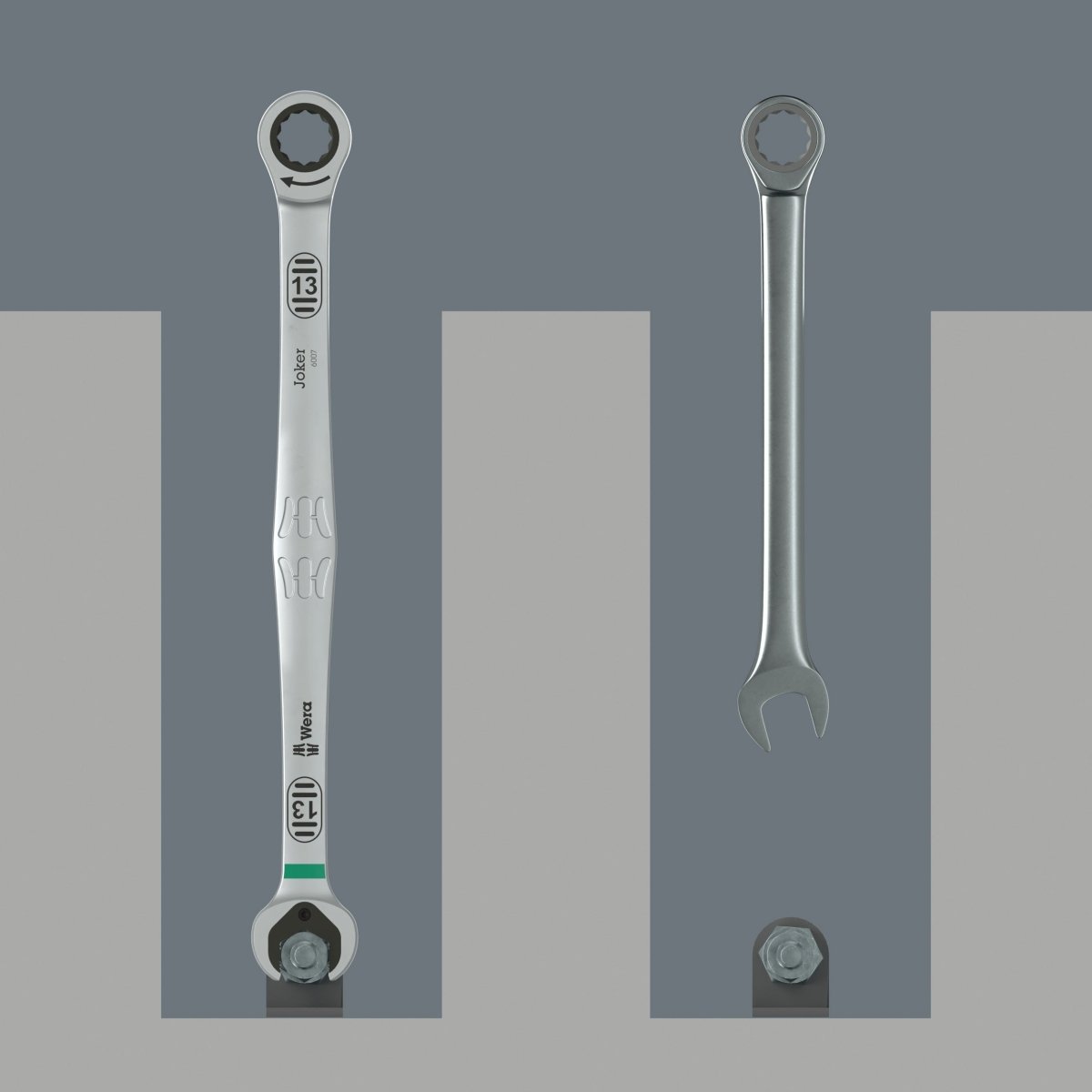 Wera 6007 Joker 5 Set 1 Combination Wrench Set 5 Pieces Metric 05020380001