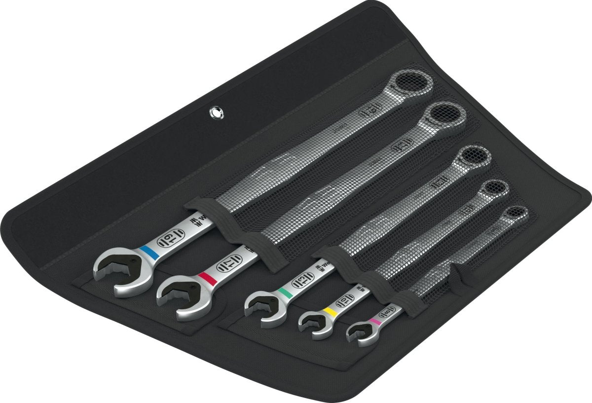 Wera 6007 Joker 5 Set 1 Combination Wrench Set 5 Pieces Metric 05020380001