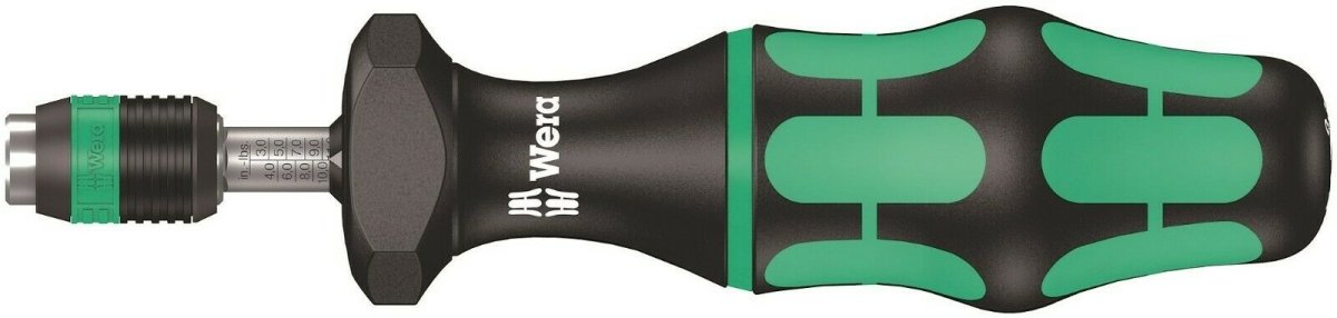Wera 7400 Adjustable Torque Screwdriver 2.5 - 11.5 in. lbs. 1/4" 05074710001