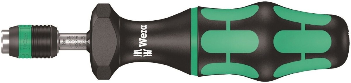 Wera 7400 Kraftform Adjustable Torque Screwdriver 1.2 - 3.0 Nm 1/4" 05074701001