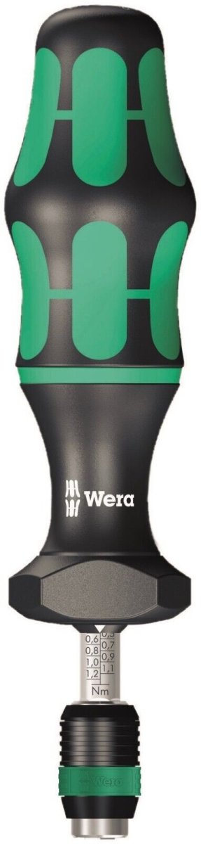 Wera 7400 Kraftform Adjustable Torque Screwdriver 1.2 - 3.0 Nm 1/4" 05074701001