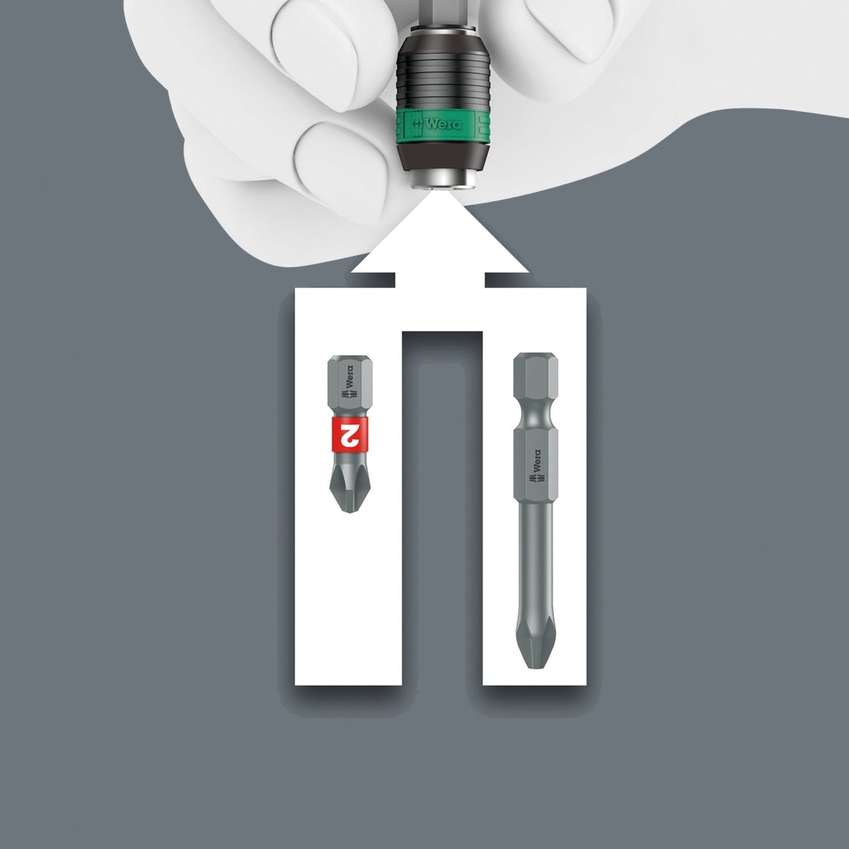 Wera 7440/41/42 Kraftform Torque Screwdriver Set 0.3-6.0 Nm Metric 05074739001