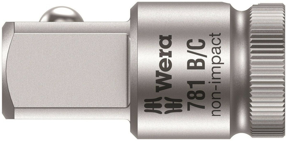 Wera 781 B/C Socket Wrench Adapter 3/8" Drive 05042673001