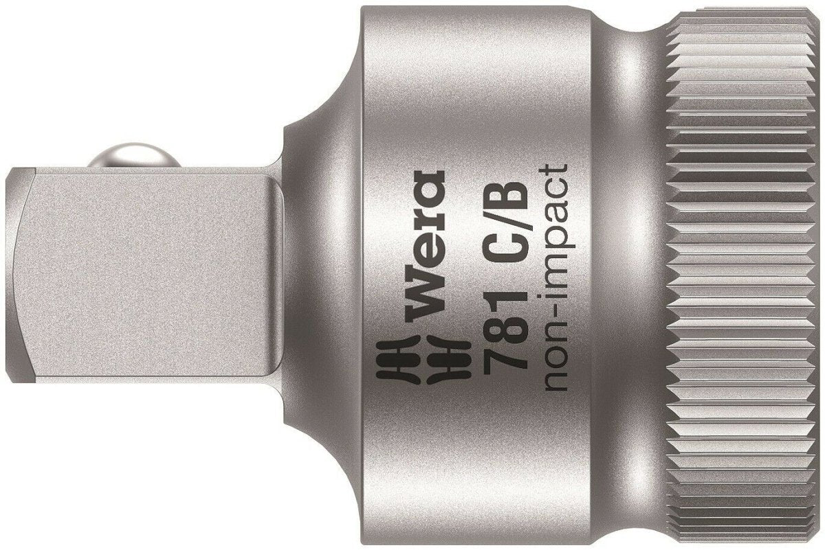 Wera 781 C/B Socket Wrench Adapter 1/2" Drive 05042674001