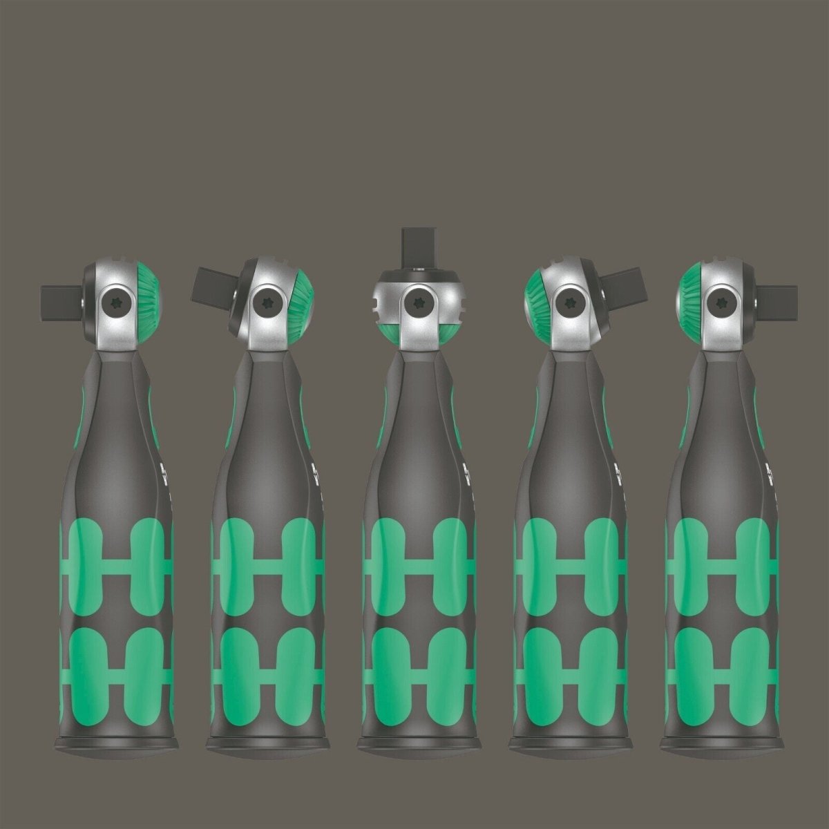 Wera 8009 Zyklop Pocket Set 2 Socket Wrench Set 3/8" Drive SAE 05004283001
