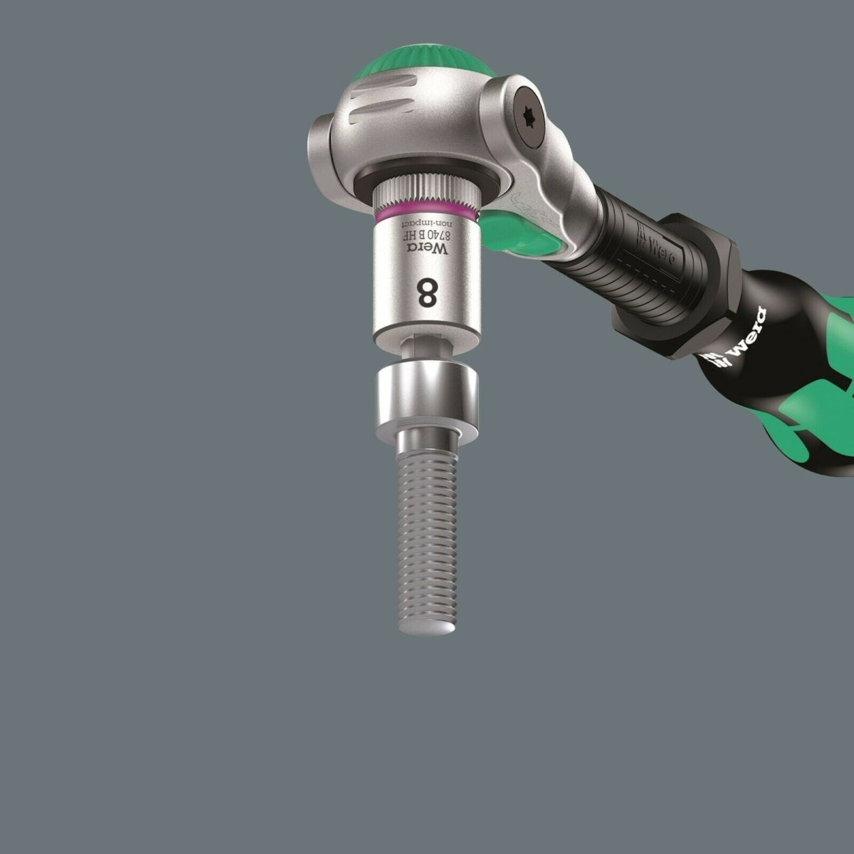 Wera 8100 SA All In Zyklop Speed Ratchet Set HF 1/4" Drive Metric 05003755001