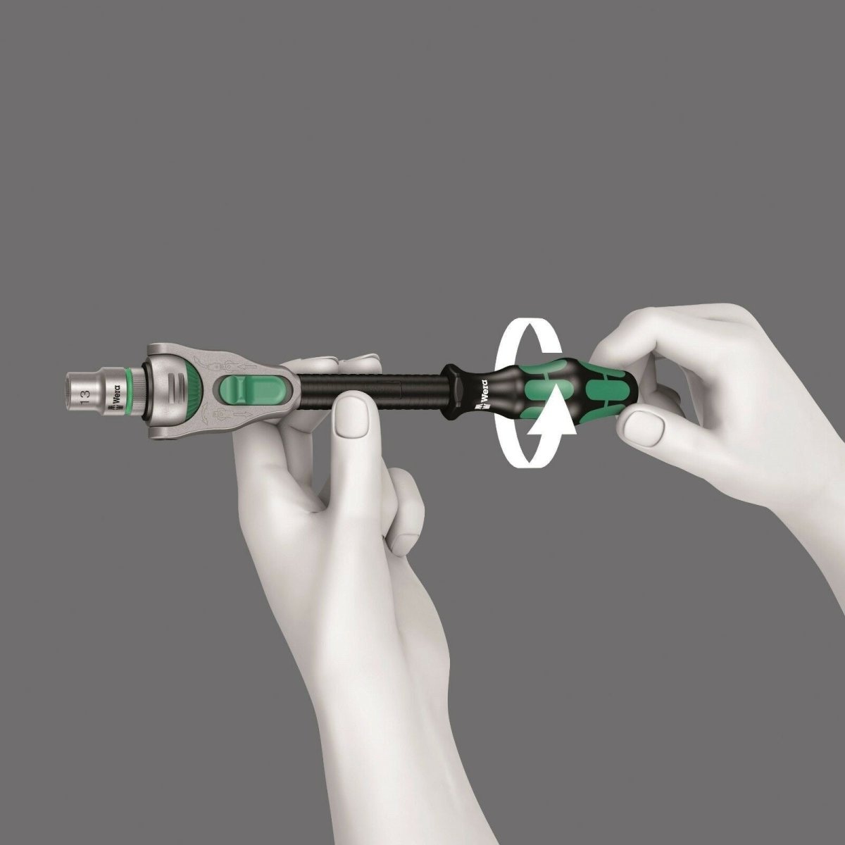 Wera 8100 SB 9 Zyklop Speed Ratchet Set 3/8" Drive SAE 28 Piece 05004049001