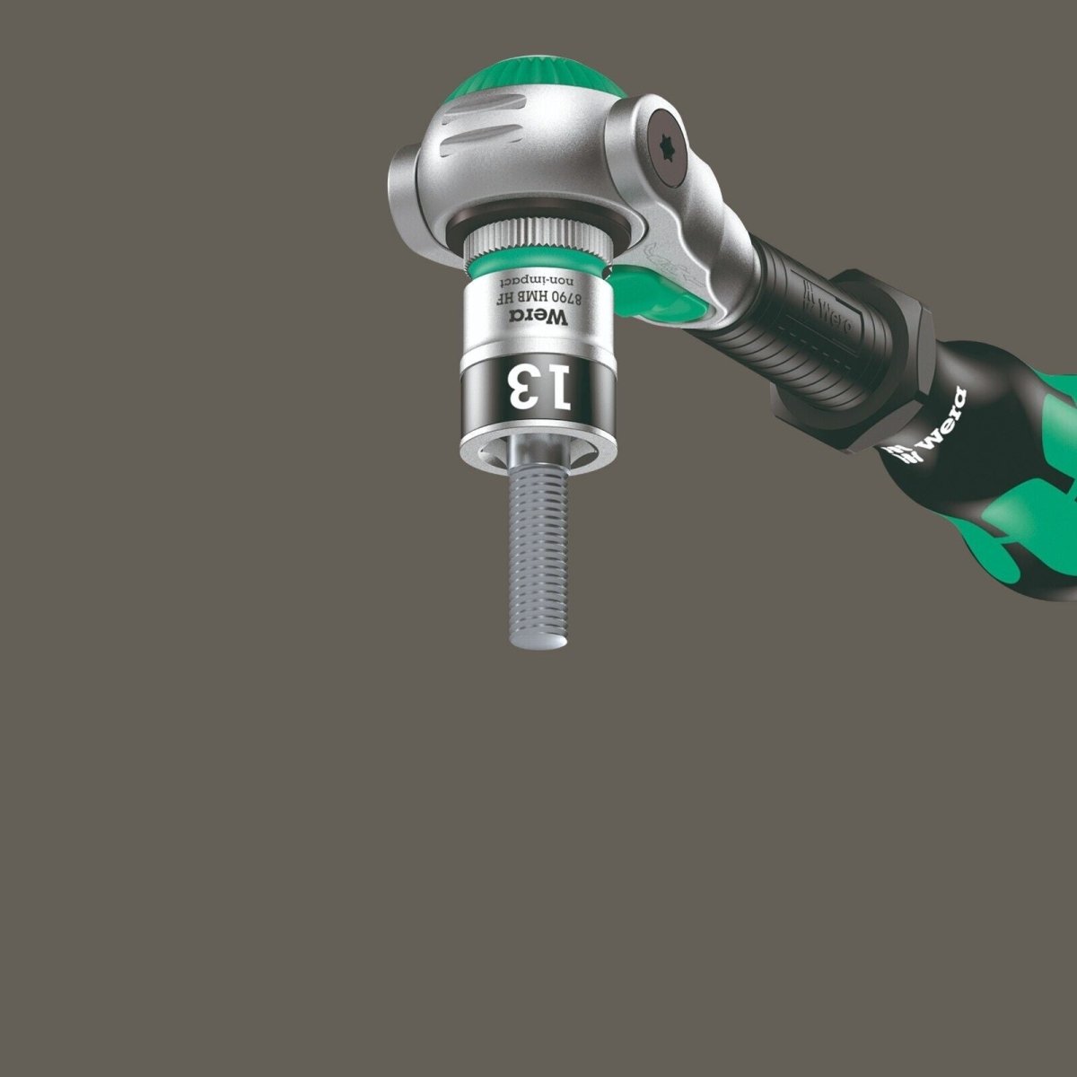 Wera 8100 SB All In Zyklop Speed Ratchet Set HF 3/8" Drive Metric 05003536001