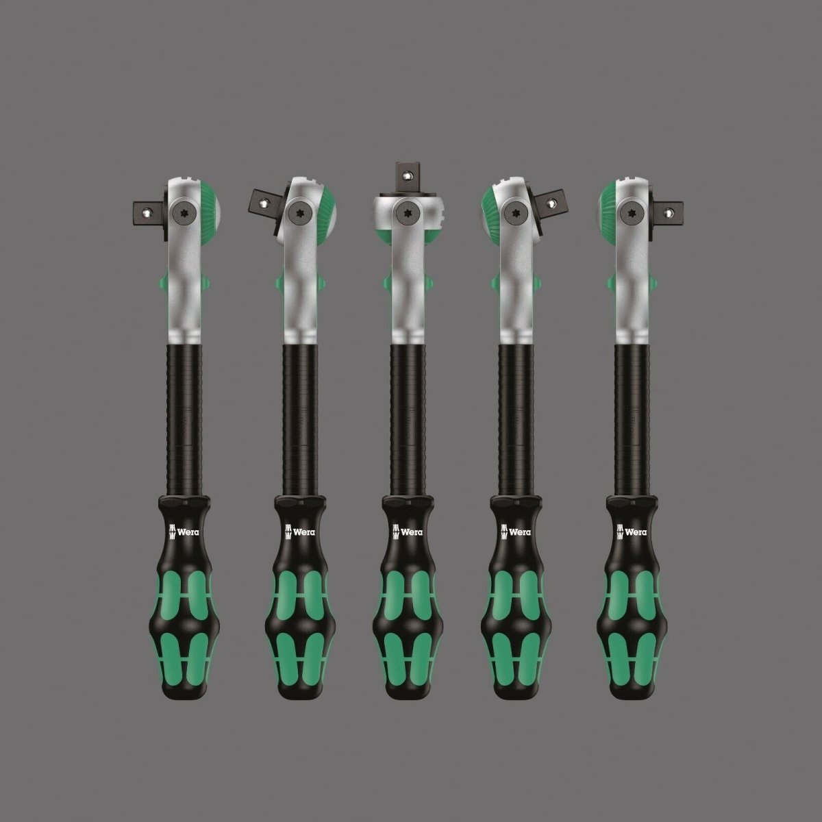Wera 8100 SC 4 Zyklop Socket Wrench Set 1/2" Drive SAE 05003647001