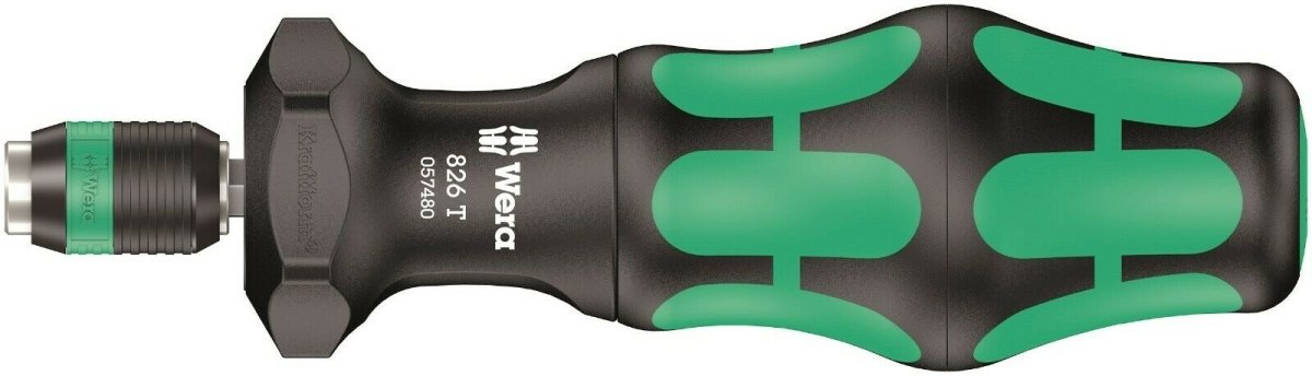 Wera 826 T Kraftform Kompakt Turbo 1 Screwdriver 05057480001