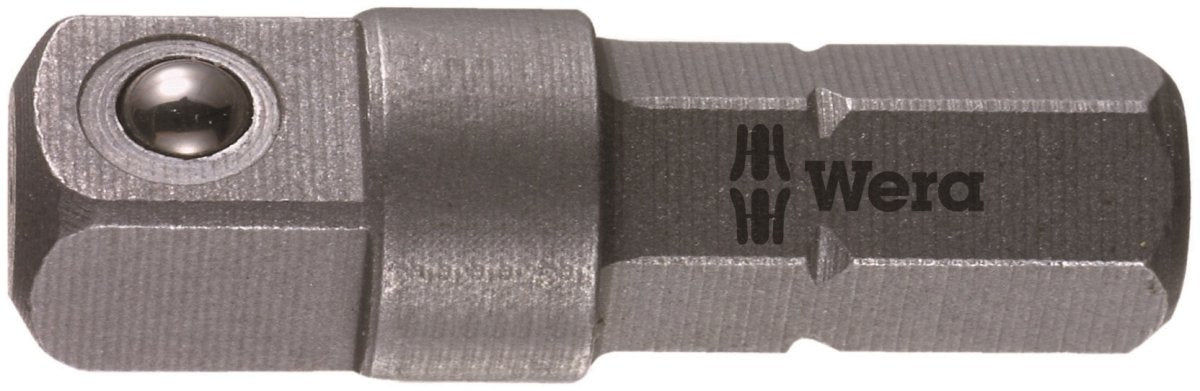 Wera 870/1 Socket Wrench Adaptor 1/4" Drive 05136000001