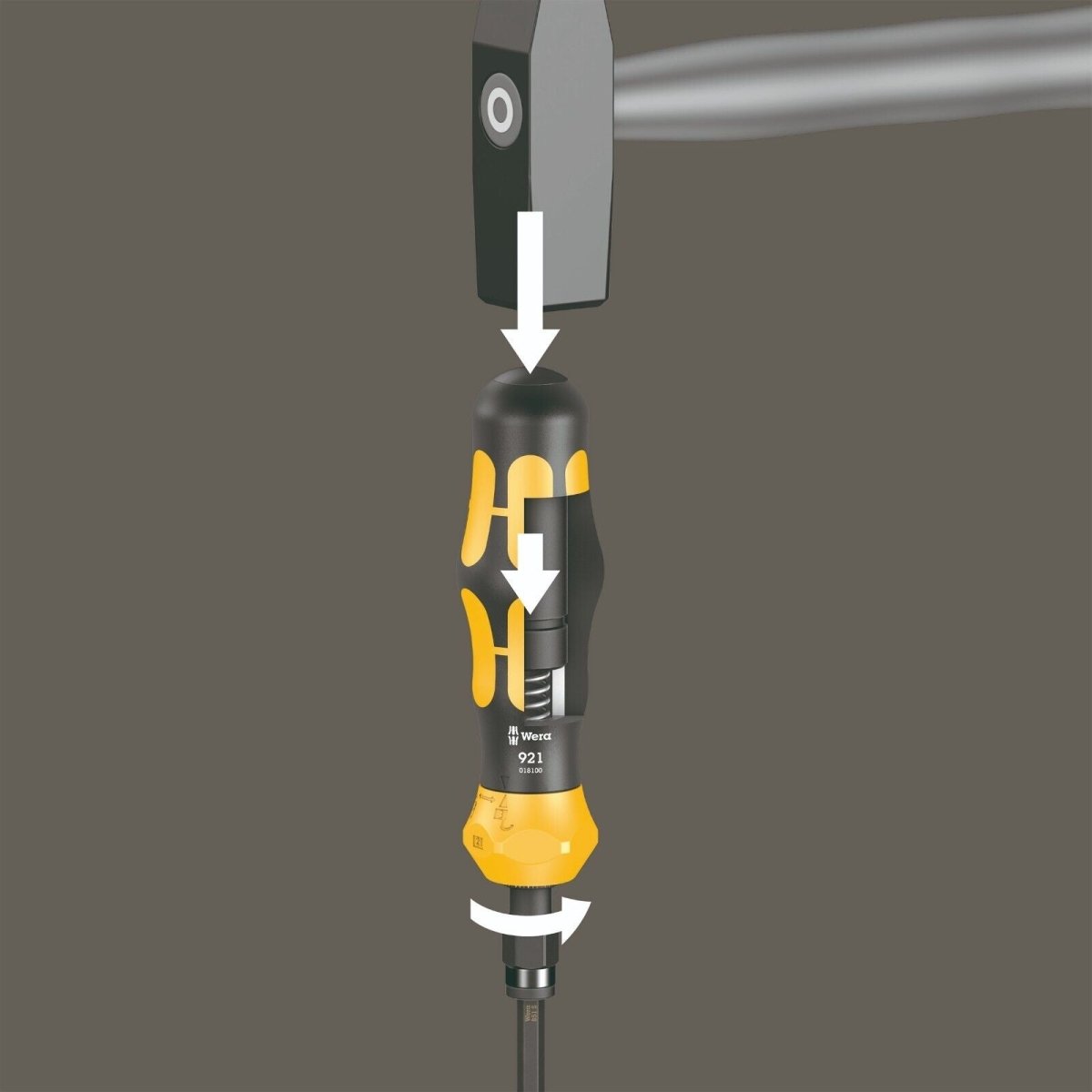 Wera 921 Kraftform Kompakt Impact Screwdriver 05018100001