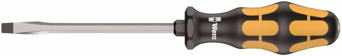 Wera 932/6 Kraftform Chiseldriver Set: Versatile Professional Grade Screwdriver Set with Storage Rack – 05018282001