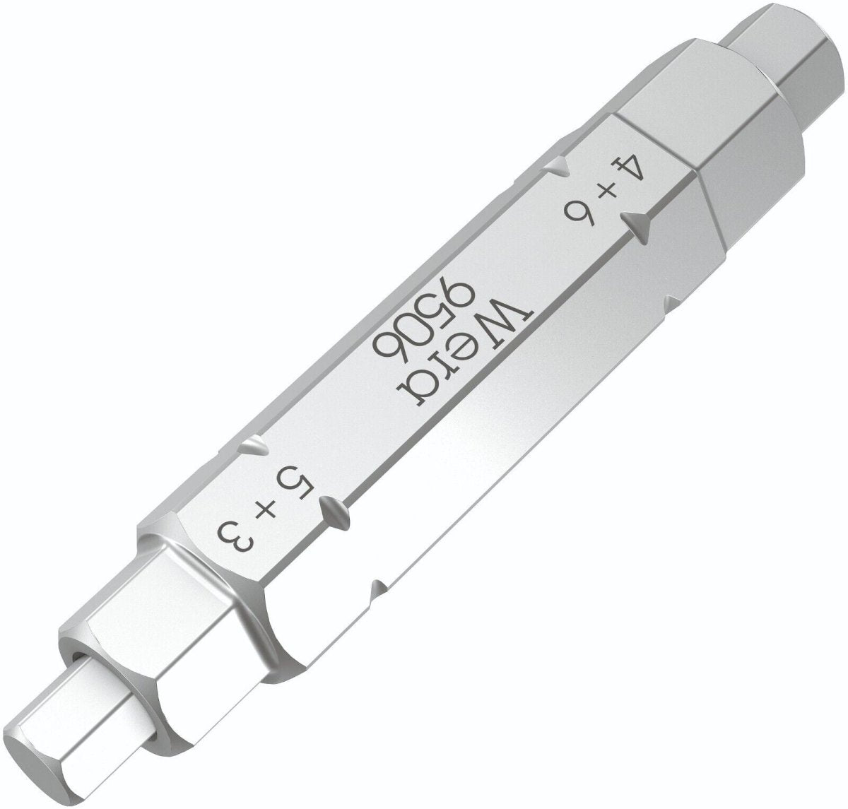 Wera 9506 4 in 1 Bit 1 SB Hex Screwdriver Bit 3, 4, 5, & 6 mm 05073201001
