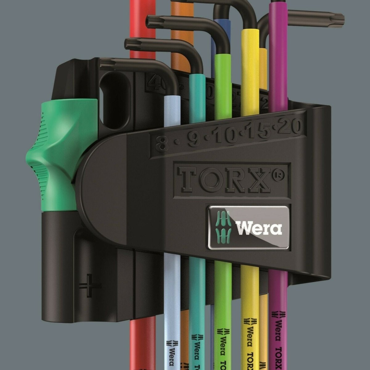 Wera 967/9 TX BO 1 SB Security TORX® L-Key Set 9 Pieces 05073599001
