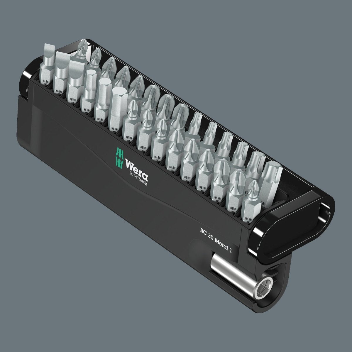 Wera Bit-Check 30 Metal 1 SB Screwdriver Bit Set 05057440001