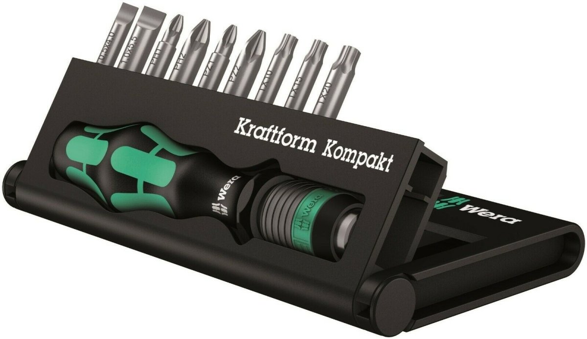 Wera Kraftform Kompakt 10 Screwdriver Set 05056653001