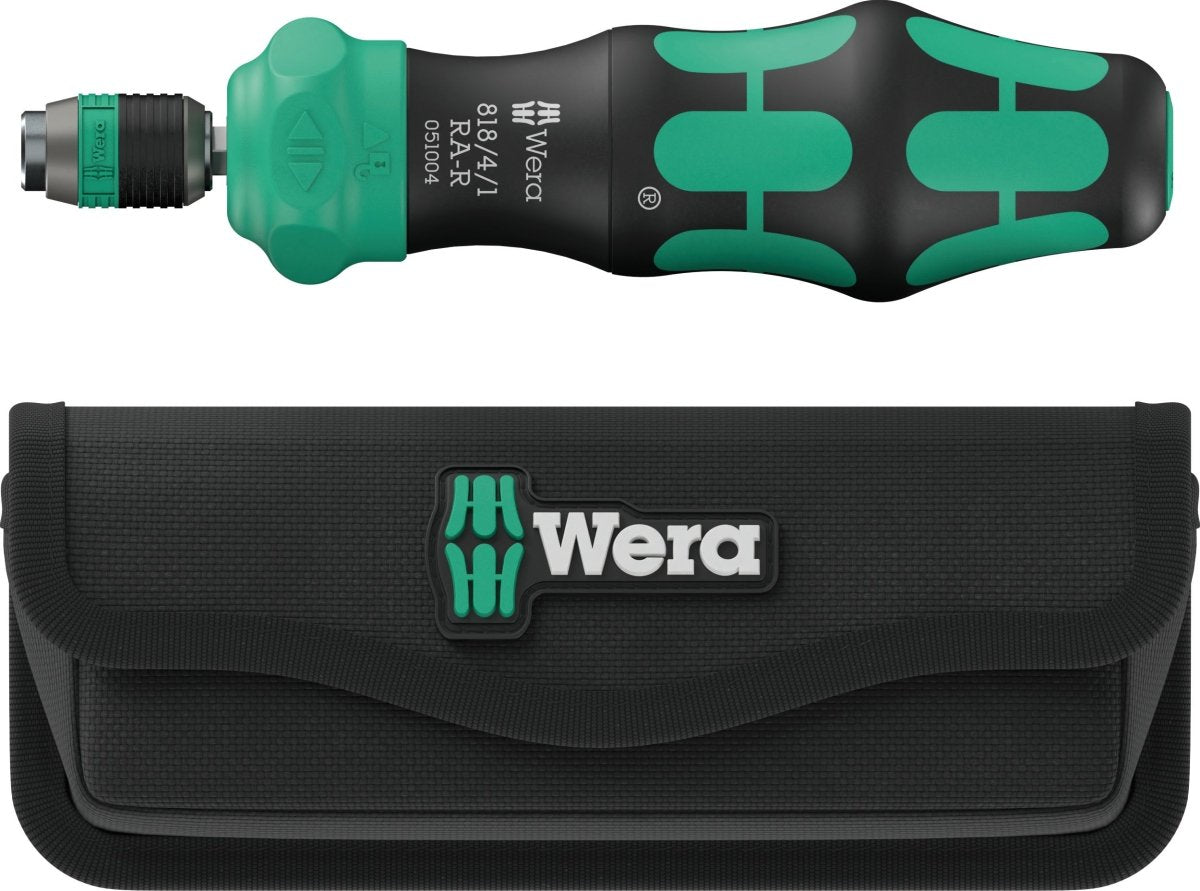 Wera Kraftform Kompakt 20 RA-R Ratcheting Screwdriver Set With Pouch 05051514001