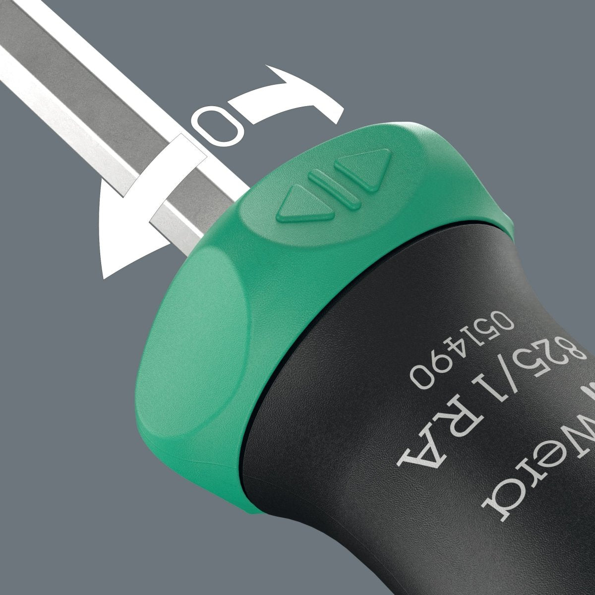 Wera Kraftform Kompakt 27 RA 1 Ratcheting Screwdriver Set 6 Pieces 05051517001
