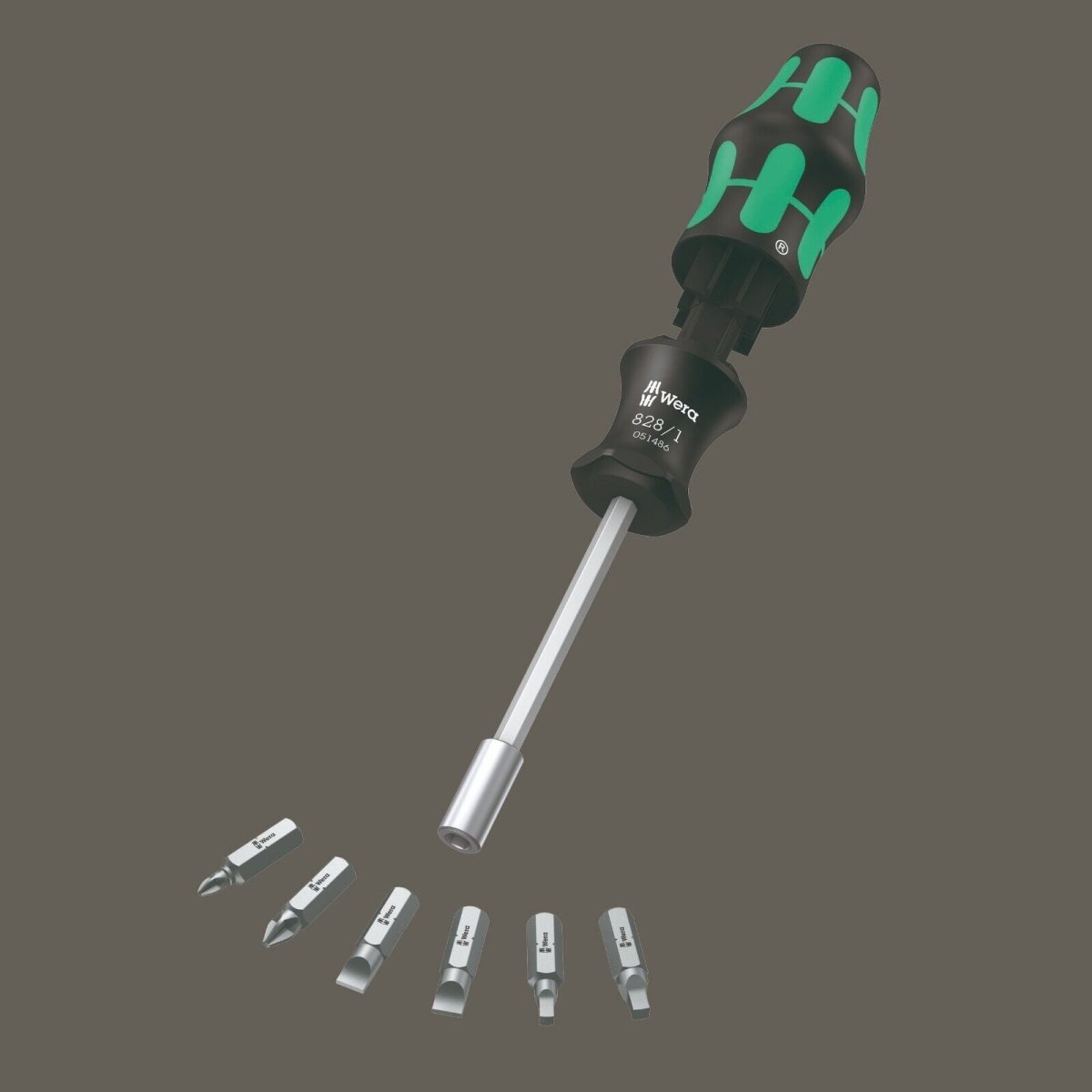 Wera Kraftform Kompakt 27 Set 1 Screwdriver Set 7 Pieces SAE 05051512001