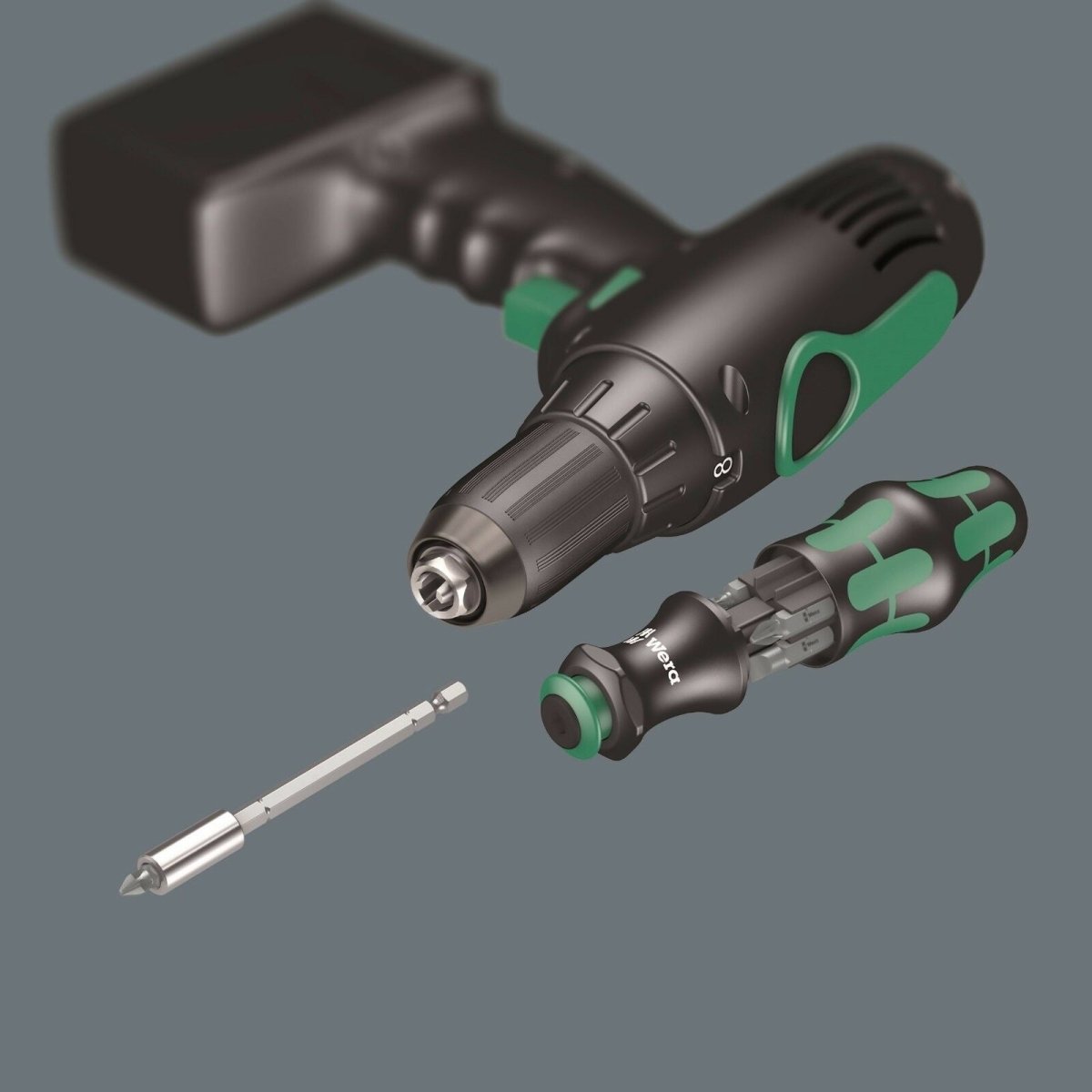 Wera Kraftform Kompakt 28 B Screwdriver Bit Set With Pouch 05134491001