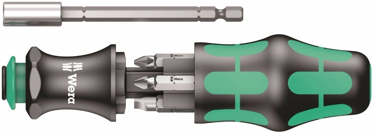 Wera Kraftform Kompakt 28 B Screwdriver Bit Set With Pouch 05134491001