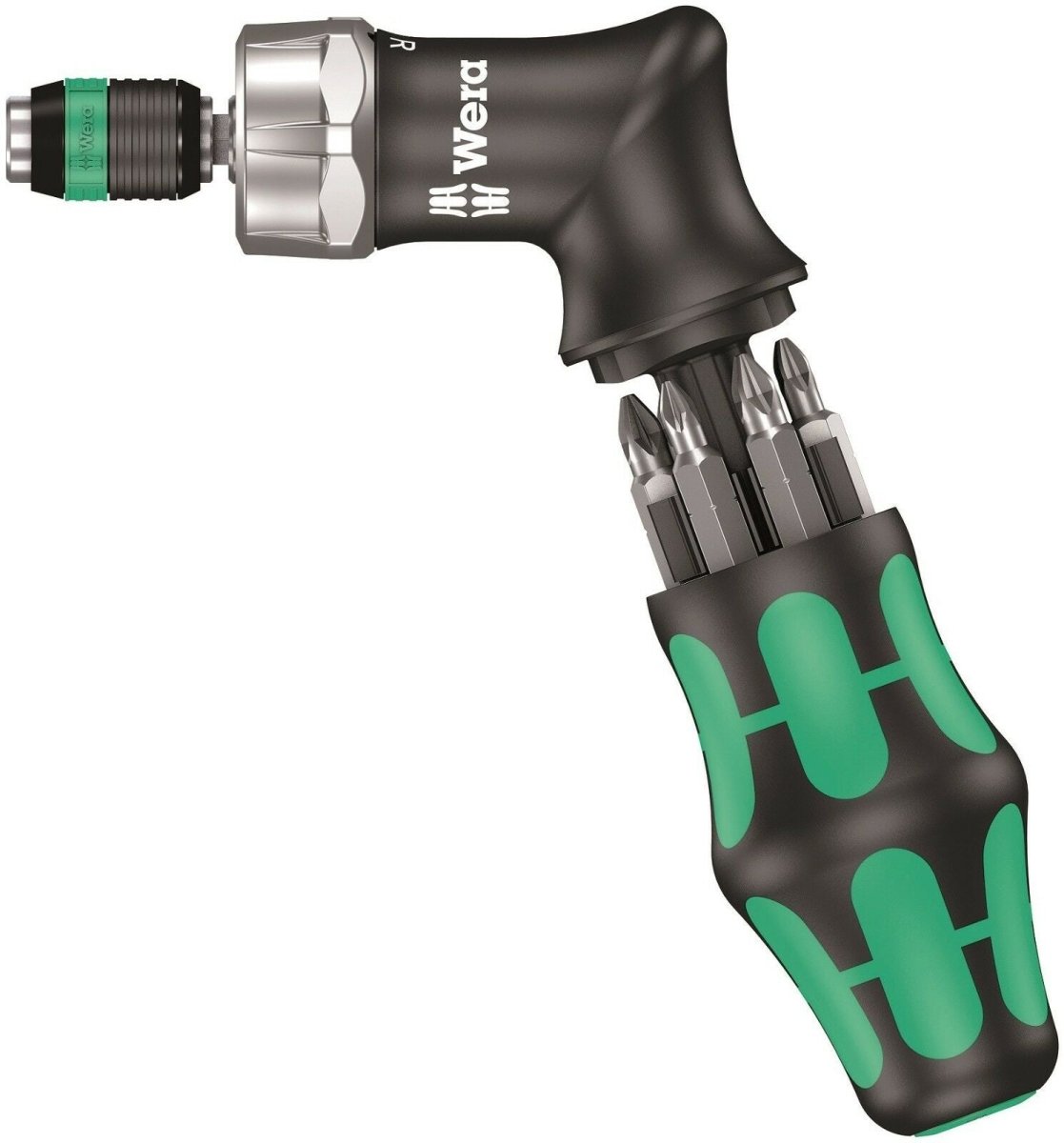 Wera Kraftform Kompakt Vario Pistol RA Ratcheting Screwdriver Set 05051030001