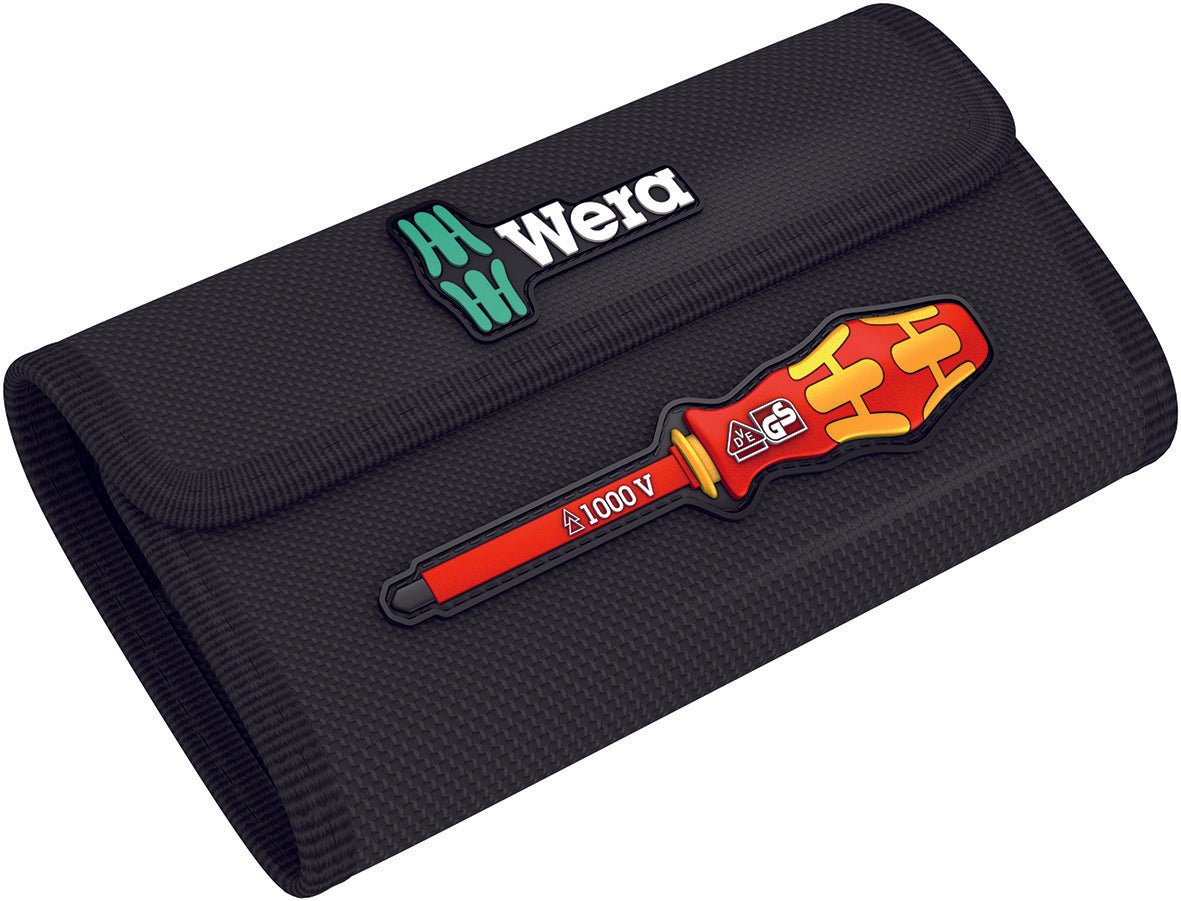 Wera Kraftform Kompakt VDE 17 RA 1 Ratcheting Screwdriver Set SAE 05006619001