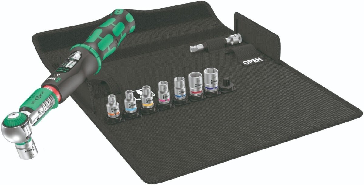 Wera Safe Torque A 1 Set 1 Wrench Set 2-12 Nm 1/4" Drive SAE 05075831001