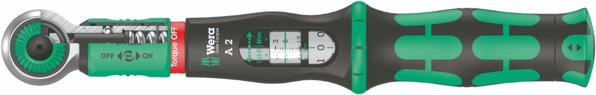 Wera Safe Torque A 2 Torque Wrench 2-12 Nm 1/4" Drive 05075801001