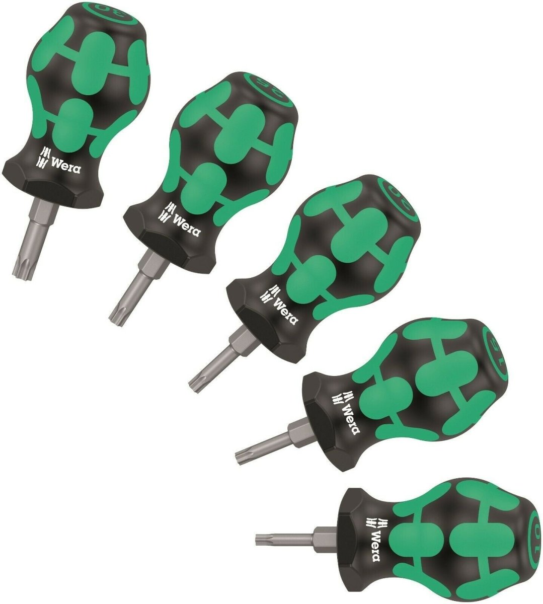Wera Stubby Set TX 1 TORX® Screwdriver Set 5 Piece 05008876001