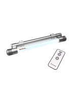 Brite Saber ILLUMINATOR Lamp w/Remote Silver