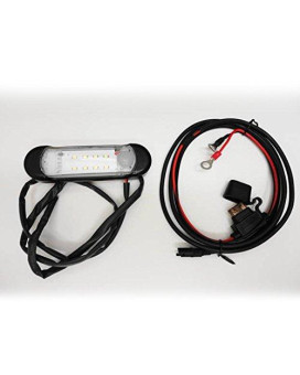 12V LED Compartment Light W/On-off Switch and Battery Fused Wire Harness Assembly