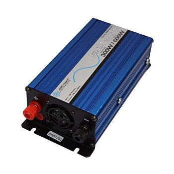 AIMS Power (PWRI30012S) 300W Pure Sine Power Inverter with Cables