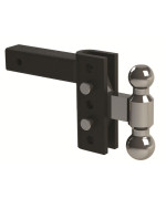 4" Drop EZ HD 'Heavy Duty' Hitch, 2" x 2-5/16" Combo Ball 10K/14K GTWR